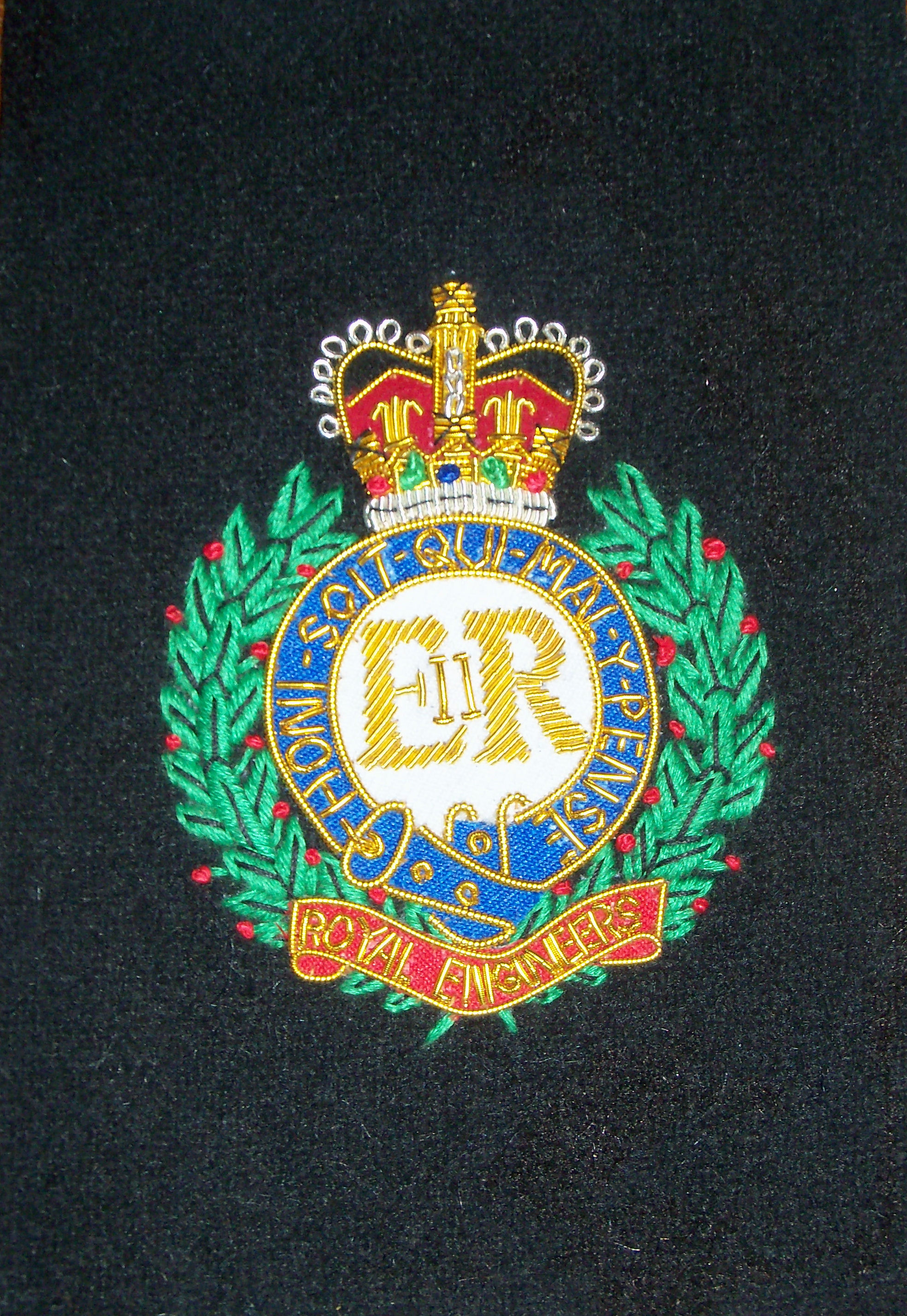 Small Embroidered Badge - Royal Engineers